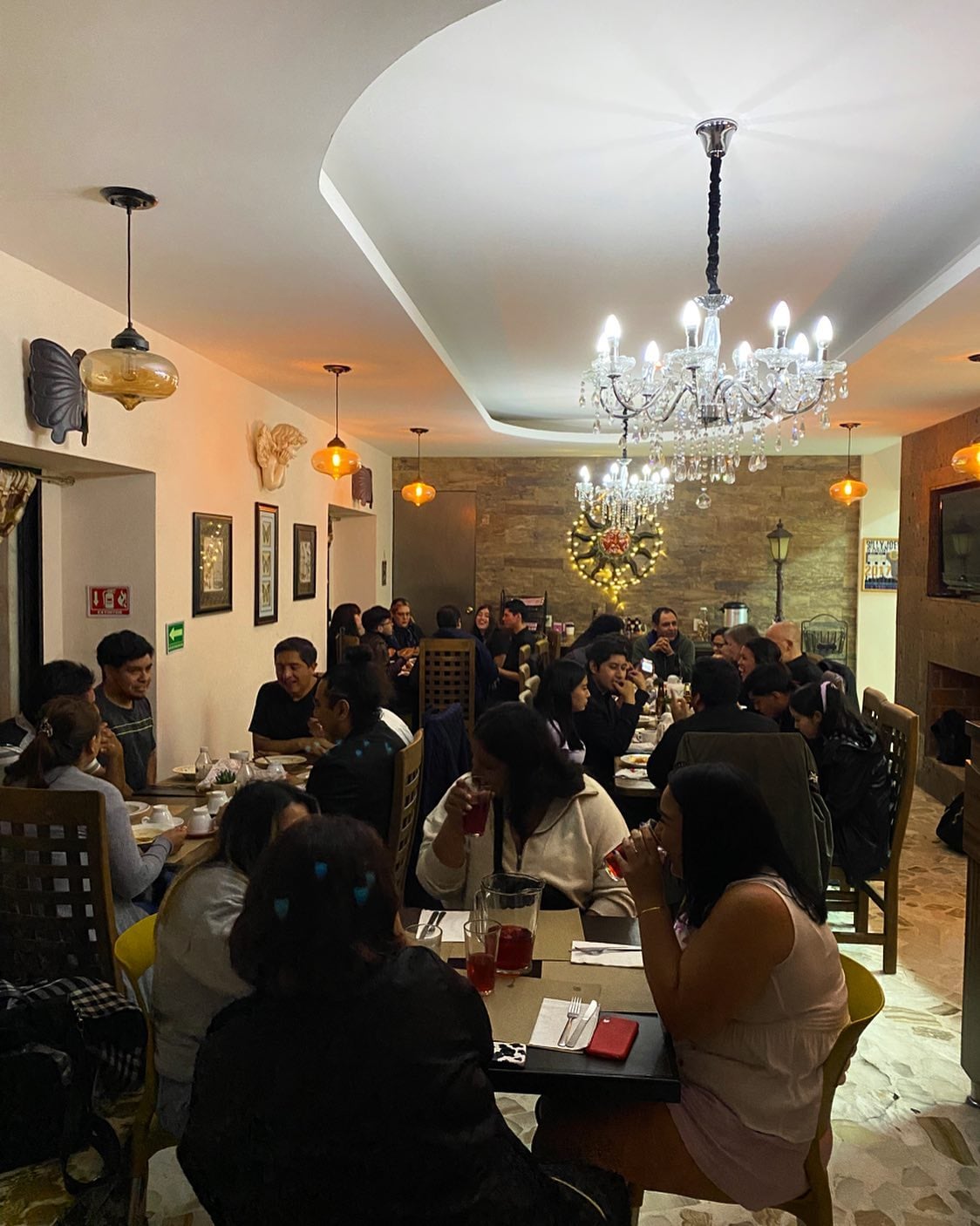 Terraza del Mesón Santa Rosa ideal para eventos privados