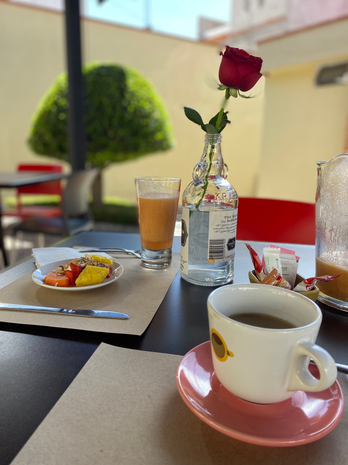 Desayuno gourmet con hotcakes